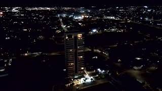 UberlândiaMG vista de cima em 4K à partir da Praça Ecumênica no Altamira [upl. by Anilat448]