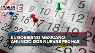 Así es el calendario de días festivos oficiales en México 2024 [upl. by Warfield105]