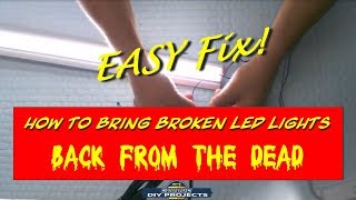 How to Fix LED Lights  Fix ANY Broken LED Lights with this Easy Fix [upl. by Naujit318]