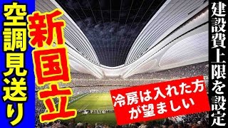 新国立競技場 空調設備見送りも 下村文科相「冷房は入れた方が望ましいと思います」 [upl. by Cogn]