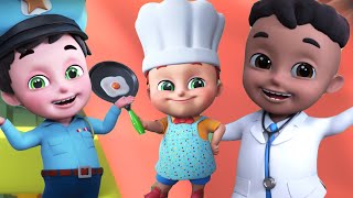 What do you want to be Jobs Song  Professions  2021 New Songs  Nursery Rhymes amp Songs for Babies [upl. by Etrem]