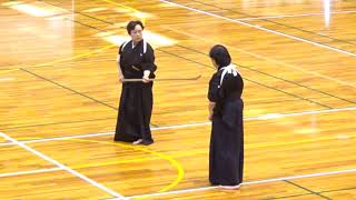 Jikishinkageryū Naginatajutsu Embu  61st West Japan Naginata Championship [upl. by Arundell]