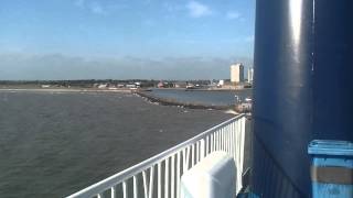 From GermanyPuttgarden to RodbyDanmark by bus and Scandlines ferry [upl. by Viviene]