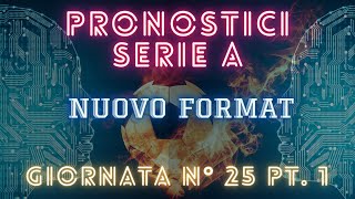 SCOMMMESSE SERIE A 25° GIORNATA pt1 INTERSALERNITANA VERONAJUVENTUS LA DEA PER LA CHAMPIONS [upl. by Yerffeg]