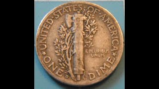 USA 1941 D Mercury Dime [upl. by Eilak]