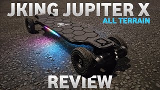 Greatest Budget Electric Skateboard Review  Jking Jupiter X [upl. by Ardni864]