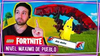 🔴LEGO FORTNITE Nivel MAXIMO de PUEBLO LEGOLAND 5 [upl. by Ricardo279]