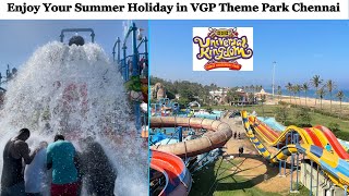 VGP Universal Kingdom  Entry Ticket  Water Rides amp Dry Rides  VGP Theme Park Chennai [upl. by Llekcor920]