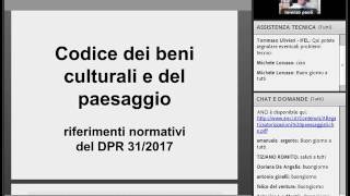 1652017  La semplificazione dei procedimenti di tutela paesaggistica [upl. by Roselia]