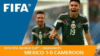 Mexico v Cameroon  2014 FIFA World Cup  Match Highlights [upl. by Alrats]