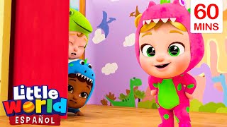 El Baile De Los Dinosaurios  Little World  Canciones Infantiles  Little World En Español [upl. by Sekyere85]