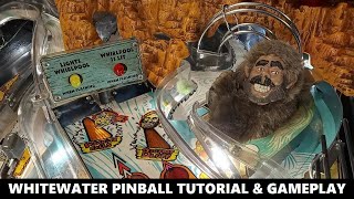 Whitewater Pinball Tutorial amp Gameplay Williams 1993 [upl. by Haidabo]