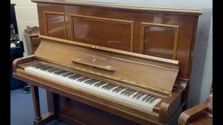 Steinway model K 130cm 1927 one of the best upright pianos ever made [upl. by Hooge]