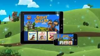 First Ever Mike the Knight App The Great Gallop [upl. by Nostets]