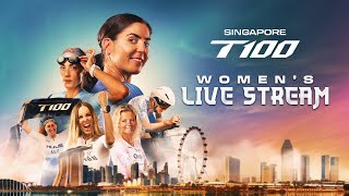 2024 Singapore T100  Womens Race Replay 📺 [upl. by Llecrup]