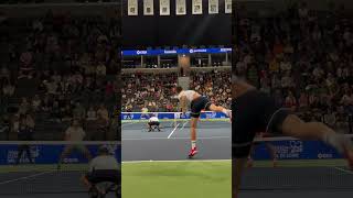 BIG SERVE BY MANU GUINARD 🤩🏆🎾🇫🇷💙🤍❤️ tennispassion tennis sports tennistime tennislife [upl. by Illom]