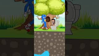 Sonic and Amys touching love story  sonic sonicmovie2D sonicthehedgehog [upl. by Pros]