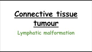 lymphatic malformation lymphangiomacystic hygromaEnglish [upl. by Dajma51]