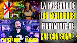 REACCIONANDO EXCLUSIVIDAD CON PS5  FRACASO😭 La falsedad de los exclusivos se cae a pedazos🤔 [upl. by Atinra]