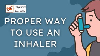 How to Use an Inhaler  SingHealth Healthy Living Series  SingHealth Polyclinics [upl. by Zenas337]