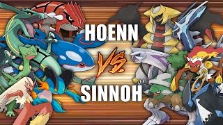 Battle of the Regions HOENN vs SINNOH  Pokemon Battle Revolution 1080p 60fps [upl. by Maribeth]