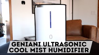 GENIANI Ultrasonic Cool Mist Humidifier [upl. by Downey]