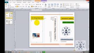 How to Create Brochures in Microsoft Publisher 2010 Informational List [upl. by Aleik136]