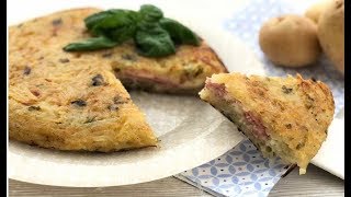 TORTA DI PATATE IN PADELLA Semplice veloce e buonissima [upl. by Akciret555]