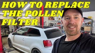 How to replace VW Polo PollenCabin filter [upl. by Atipul]