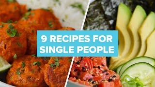 9 Recipes For Single People [upl. by Elfstan]