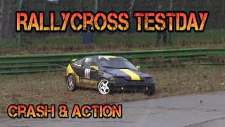 Rallycross Testday Maasmechelen 2024 Crash amp Action [upl. by Tootsie321]