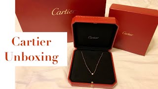 Cartier Diamants Légers Necklace SM Unboxing  Comparison with VCA Sweet Alhambra Necklace [upl. by Alaine]