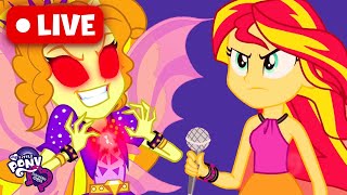 🔴 Equestria Girls Live MOVIE NIGHT MARATHON🎥  Full Movies Childrens Cartoon [upl. by Rudie]