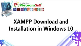 XAMPP Download and Installation in Windows 10 [upl. by Yatnuahc]