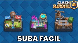 MELHOR DECK PARA ARENA 3 4 E 5 NO CLASH ROYALE [upl. by Donetta510]