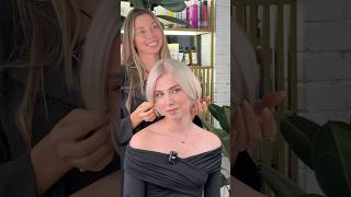 Стилист Екатерина Рыжакова ✨ transformation hair beauty blonde beautiful haircut hairstyle [upl. by Novyaj]