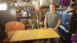 21 Simple DIY  create a simple workbench using a BampD Workmate [upl. by Mackey]