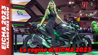 SPECIALE EICMA 2023  LE REGINE DEL SALONE DI MILANO [upl. by Attenyt]