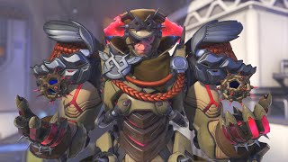 Overwatch 2 all mythic skins with unique animations sounds and voice lines until season 7 [upl. by Pius932]