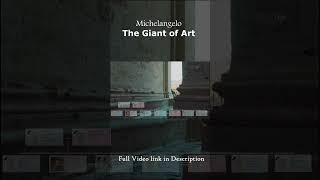 Michelangelo Life history italianarthistory arthistory italianart sculpture michelangelo [upl. by Now997]