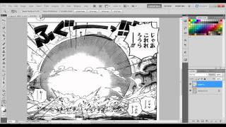 Tutorial  How to Clean High Quality Manga Raws Adobe Photoshop [upl. by Harneen]