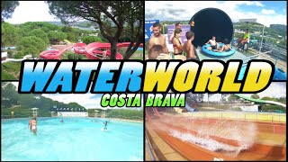 WATERWORLD  Lloret de Mar  Costa Brava 4k [upl. by Ainafetse]