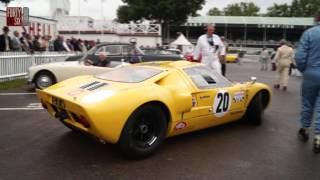 Goodwood Revival 2013 Ford GT40s awesome noise [upl. by Vanda]