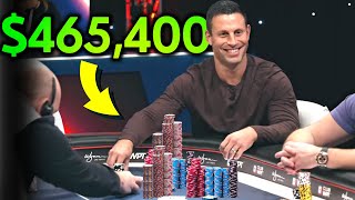 Epic Comeback with a PAIR of ACES for 465400 at WPT SUPER HIGH Stakes Cash Game [upl. by Gardal]