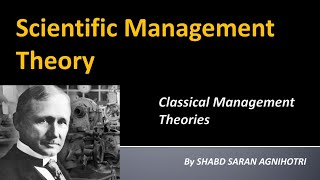 Scientific Management Theory by F W Taylor in Hindi  Business Management  NTA UGC NET Commerce [upl. by Nreval]