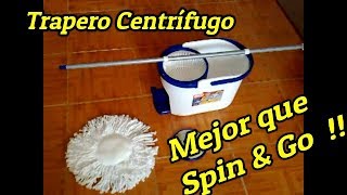 Trapeador centrifugo mejor que Spin amp Go Demostración real [upl. by Rad259]