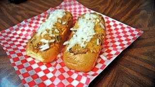 The infamous quotRusty Dawgquot Signature chili dog recipe [upl. by Atteuqehs]