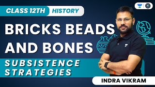 Bricks Beads And Bones  Subsistence Strategies  Class 12 History  Indra Vikram Tiwari [upl. by Umeh331]