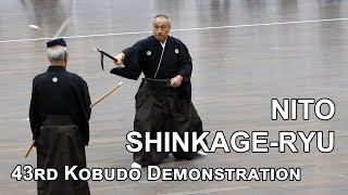 Nito Shinkageryu Kusarigamajutsu  43rd Japanese Kobudo Demonstration 2020 [upl. by Normy638]