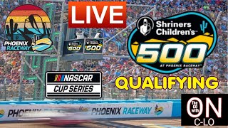 🔴Shriners Childrens 500 Qualifying at Phoenix Nascar Cup Series Play by Play Race Audio amp more [upl. by Anyr]